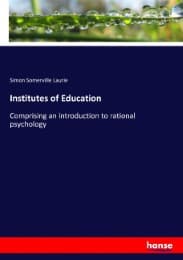 Cover von Institutes of Education