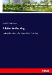 Cover von A letter to the king