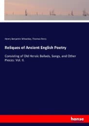 Cover von Reliques of Ancient English Poetry
