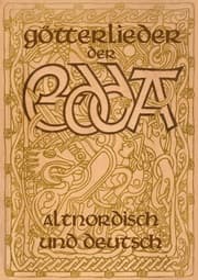 Cover von Götterlieder der Edda - Altnordisch und deutsch