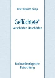 Cover von Geflüchtete - verschärfen Unschärfen