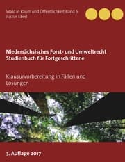 Cover von Niedersächsisches Forst- und Umweltrecht. Studienbuch für Fortgeschrittene