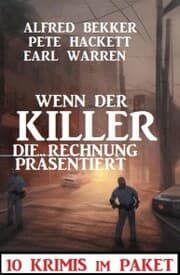 Cover von Wenn der Killer die Rechnung präsentiert : 10 Krimis im Paket
