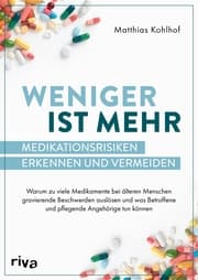 Cover von Weniger ist mehr - Medikationsrisiken erkennen und vermeiden