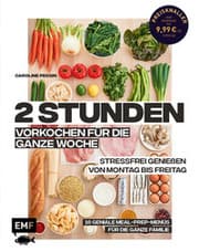 Cover von 2 Stunden vorkochen für die ganze Woche