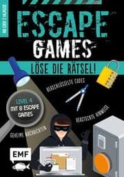 Cover von Escape Games Level 4 (türkis) - Löse die Rätsel! - 8 Escape Games ab der 7. Klasse