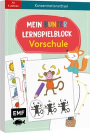 Cover von Mein bunter Lernspielblock - Vorschule
