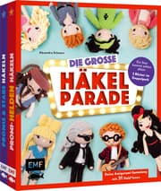 Cover von Die große Häkelparade - Deine Amigurumi-Sammlung mit 31 Promis, Schauspieler