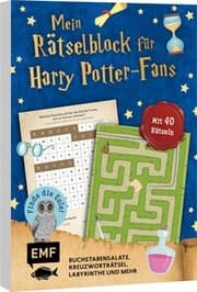 Cover von Mein Rätselblock für Harry Potter-Fans - Finde die Eule!
