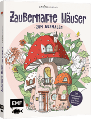 Cover von Zauberhafte Häuser zum Ausmalen