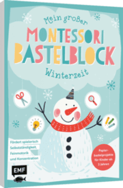 Cover von Mein großer Montessori-Bastelblock - Winterzeit