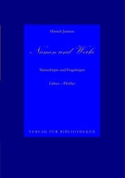 Cover von Namen und Werke 10