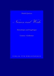 Cover von Namen und Werke 7