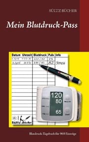 Cover von Mein Blutdruck-Pass