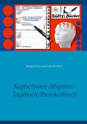 Cover von Kopfschmerz-Migräne-Tagebuch/Protokollbuch XXL