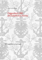 Cover von Flaggenbuch 1905 der kaiserlichen Marine