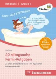 Cover von 22 alltagsnahe Fermi-Aufgaben für Klasse 3-4