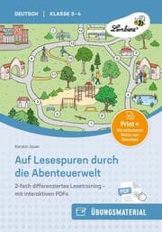 Cover von Auf Lesespuren durch die Abenteuerwelt