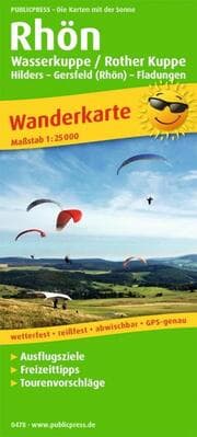 Cover von Rhön, Wasserkuppe/Rother Kuppe, Hilders - Gersfeld (Rhön) - Fladungen
