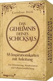 Cover von Das Geheimnis deines Schicksals - 55 Inspirationskarten mit Anleitung