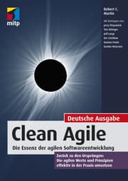 Cover von Clean Agile. Die Essenz der agilen Softwareentwicklung