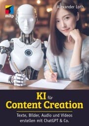 Cover von KI für Content Creation