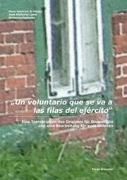 Cover von Un voluntario que se va a las filas del ejército