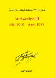Cover von Briefwechsel II