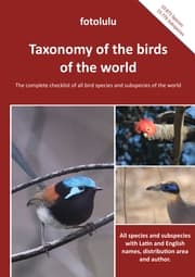 Cover von Taxonomy of the birds of the world