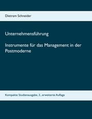 Cover von Unternehmensführung Instrumente für das Management in der Postmoderne