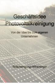 Cover von Geschäftsidee Photovoltaikreinigung