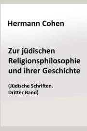 Cover von Zur jüdischen Religionsphilosophie und ihrer Geschichte