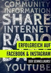 Cover von Erfolgreich auf Facebook und Instagram