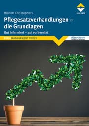 Cover von Pflegesatzverhandlungen- die Grundlagen