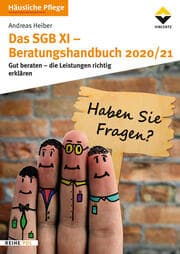 Cover von Das SGB XI - Beratungshandbuch 2020/21