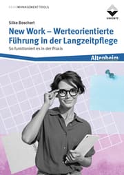 Cover von New Work - Werteorientierte Führung in der Langzeitpflege