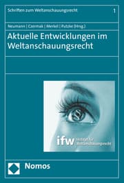 Cover von Aktuelle Entwicklungen im Weltanschauungsrecht