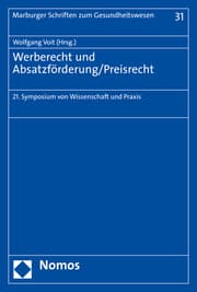 Cover von Werberecht und Absatzförderung/Preisrecht