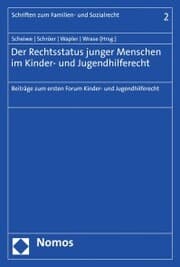 Cover von Der Rechtsstatus junger Menschen im Kinder- und Jugendhilferecht