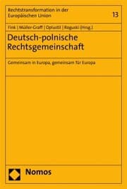 Cover von Deutsch-polnische Rechtsgemeinschaft