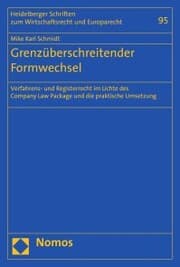 Cover von Grenzüberschreitender Formwechsel