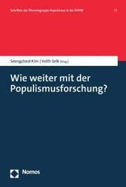 Cover von Wie weiter mit der Populismusforschung?