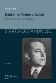 Cover von Denken in Widersprüchen