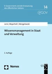 Cover von Wissensmanagement in Staat und Verwaltung