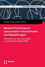 Cover von Neuere Forschung zu parasozialen Interaktionen und Beziehungen