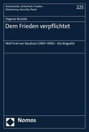 Cover von Dem Frieden verpflichtet