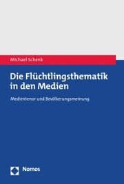 Cover von Die Flüchtlingsthematik in den Medien