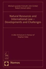 Cover von Natural Resources and International Law - Developments and Challenges