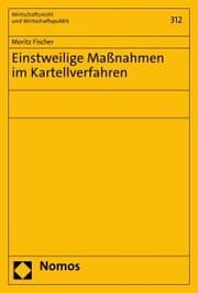 Cover von Einstweilige Maßnahmen im Kartellverfahren