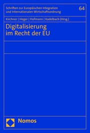 Cover von Digitalisierung im Recht der EU